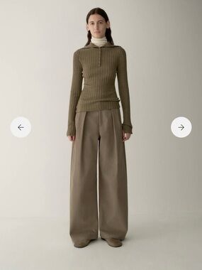 (Brand new with tags) Insis brushed wide leg pants